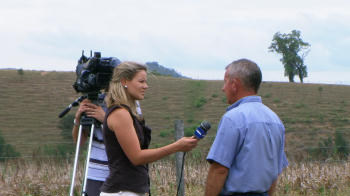 Mr Lloyd Stapleton Interviewed By NBN TV Crew