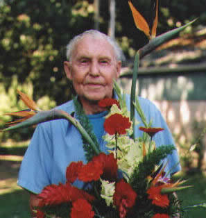 The photo on the right was taken of Rene on his birthday August 22 2000 by his son Martin. It remains the last photo taken of Rene with the floral arrangement I sent him with birthday wishes; Rene was 71 ...Bobbie Short -- &gt;