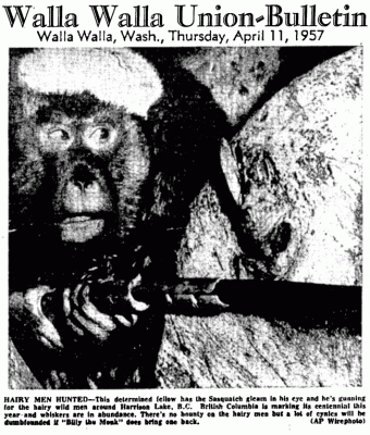 WA1957MonkeyHuntsSasquatchPhoto.gif